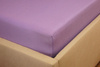 Prześcieradło jersey z gumką fioletowe 60x120