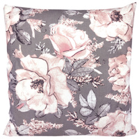 Poszewka bawełniana Vintage ciemna 40x60