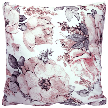 Poszewka bawełniana Vintage jasny 45x45