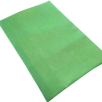 Prześcieradło bawełniane bez gumki Zielone 220x260