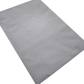Prześcieradło bawełniane bez gumki Ciemnoszare 160x220